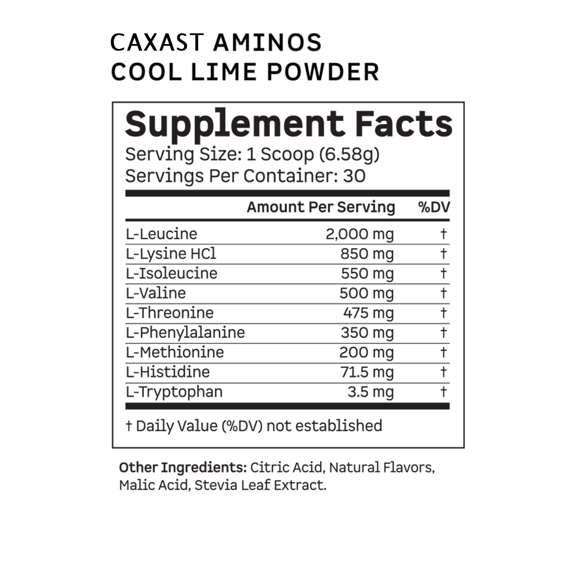 CAXAST Aminos Powder